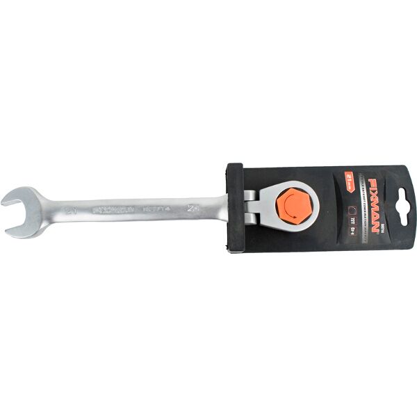 Fixman Flexible Ratchet Combination Wrench 21Mm