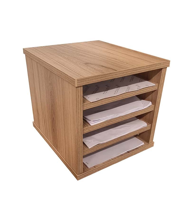 Belfast 4-Tier Letter Tray - Sahara