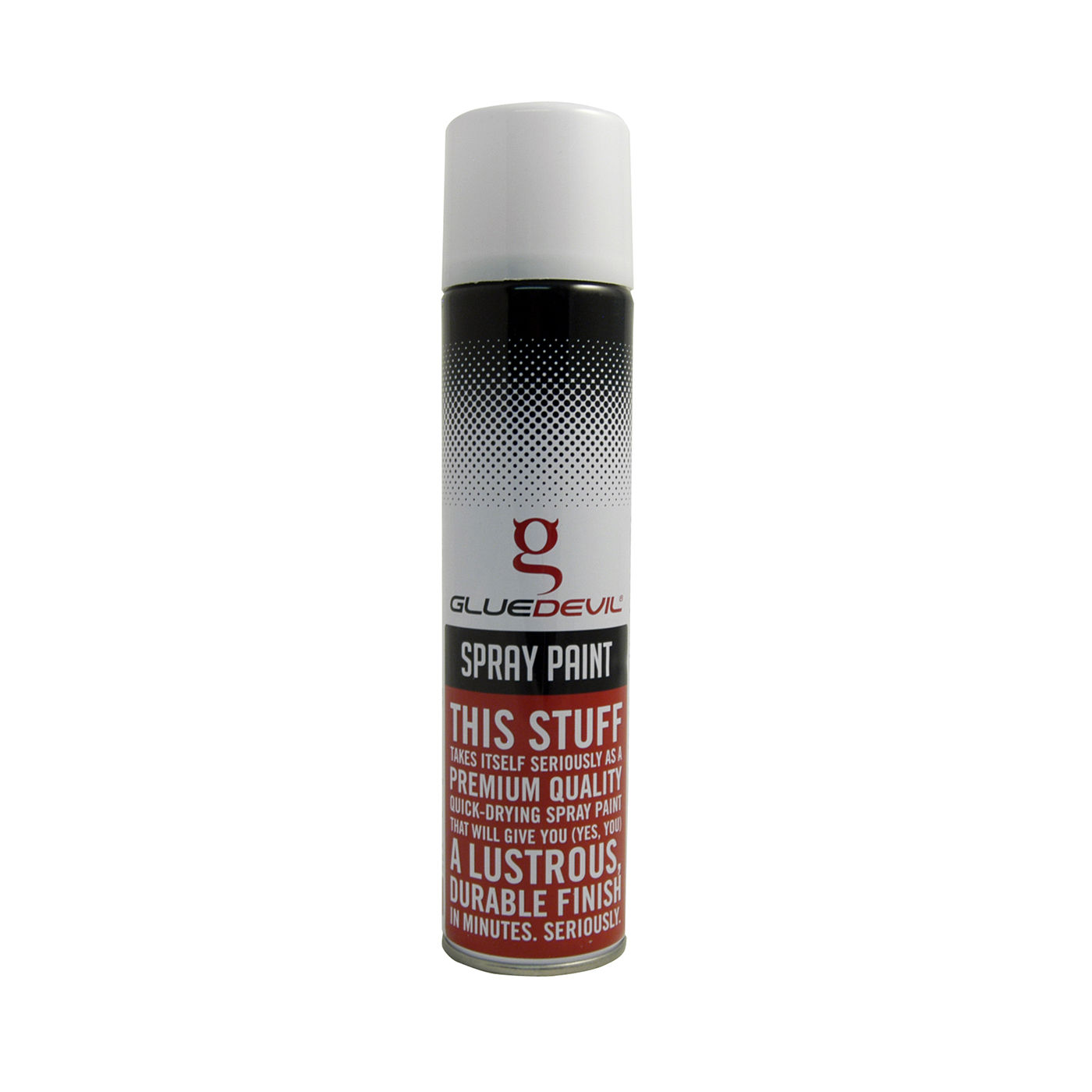 Glue Devil - Spray Paint - Gloss White - 300ml - 6 Pack