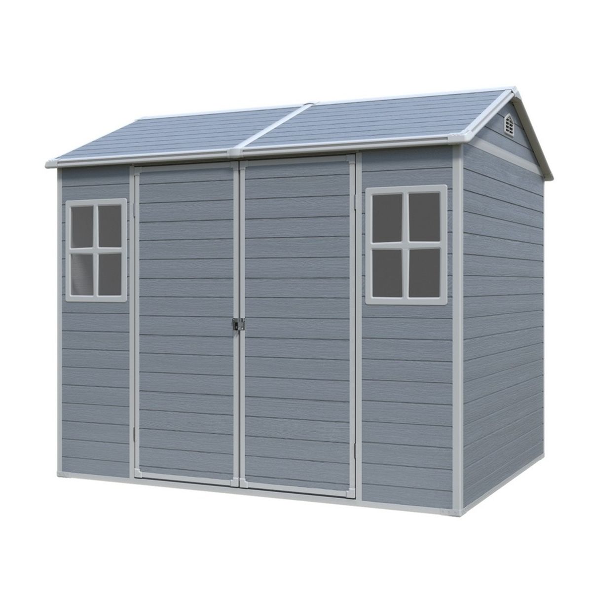 Modern & Durable Weather-Proof Storage Shed 1,8m x 2,4m (6ft x 8ft)