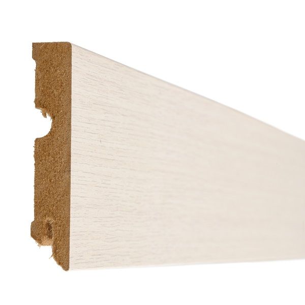 Skirting Cubic Ember Ash MDF Matt Finnish 80mm x 16mm x 2400mm