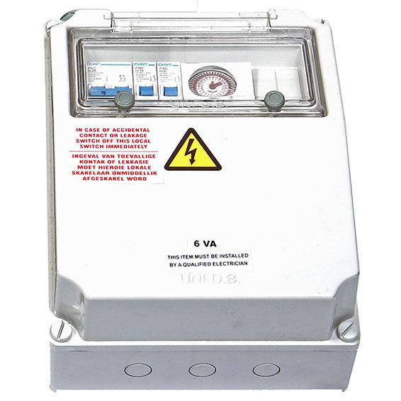Speck Waterproof Distribution box complete including timer.