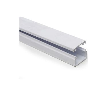 Trunking, PVC, 16mm x 16mm x 3m (4 pack) BY WOODLY