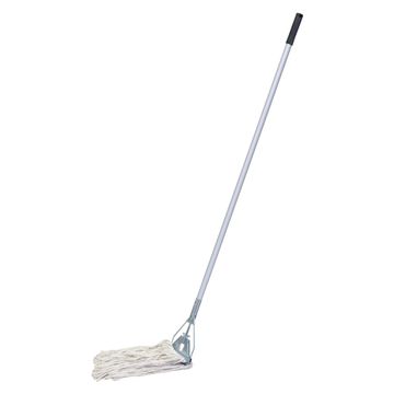 Janitorial Fan Mop 400G with Aluminium Handle