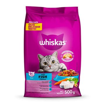 Whiskas Dry Cat Food Adult Fish