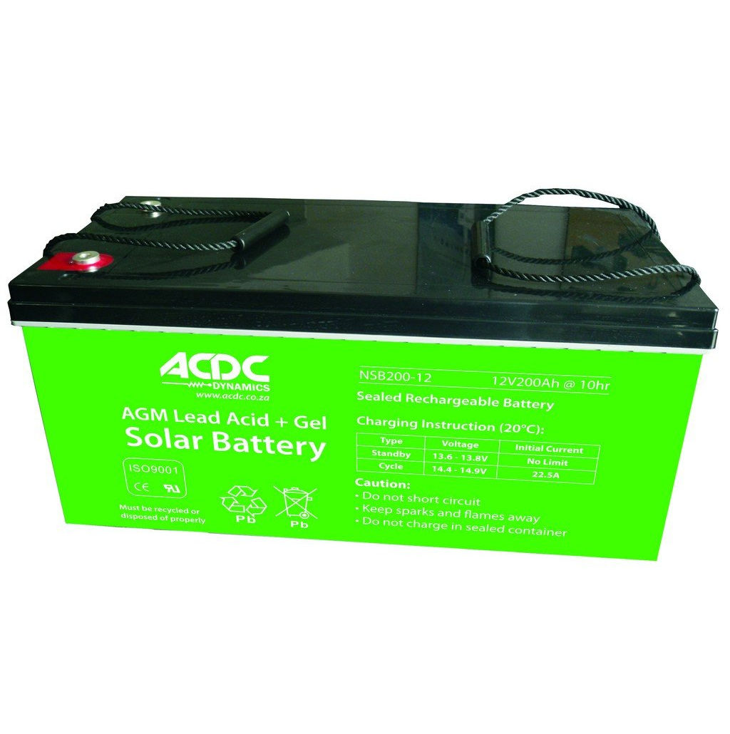 12V 250AH AGM Lead Acid and Gel Solar Battery
