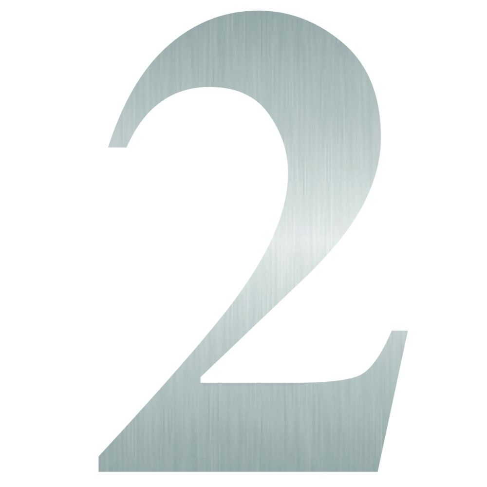 175mm Stainless Steel Numbers 2