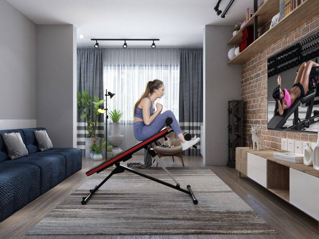 Electric Inversion Table (Flat Bench)