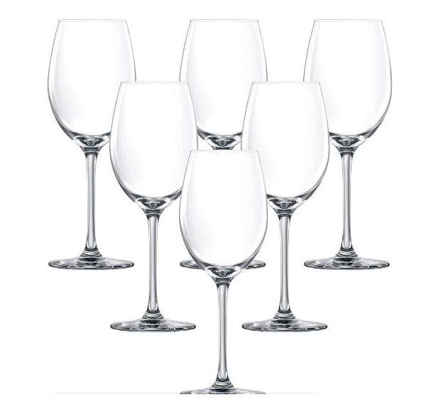 Heavy Duty Wine Glasses - Set of 6