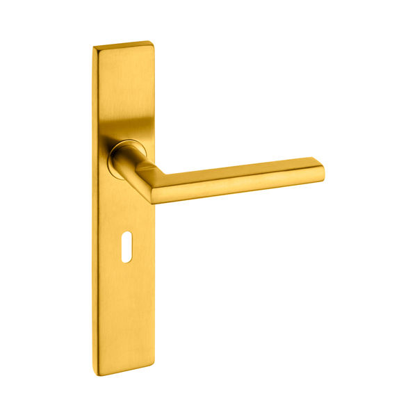 Pello lever handle on square plate