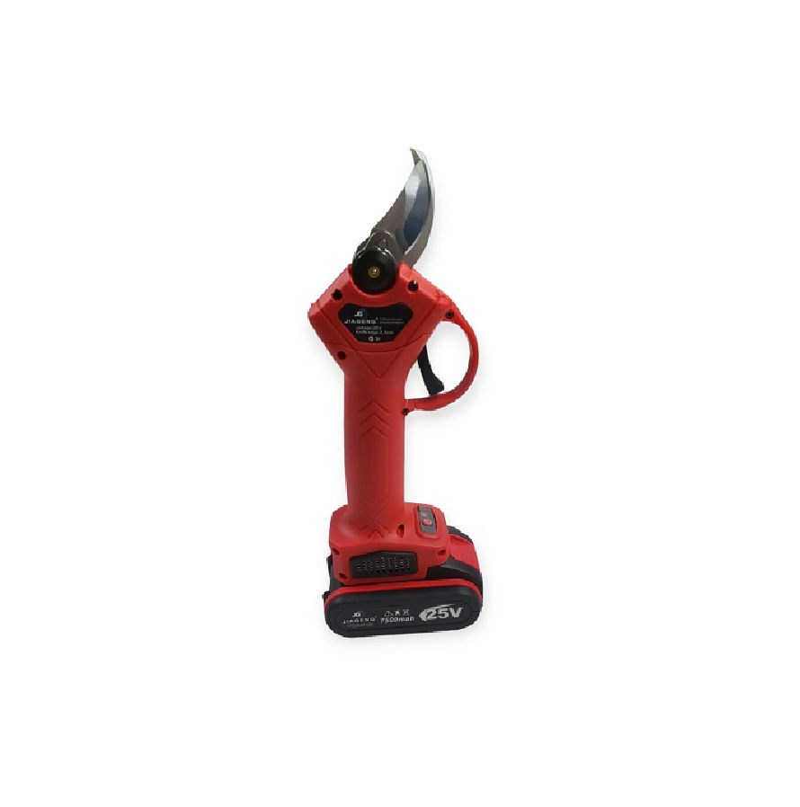 Rechargeable Electric Pruning Shear With Two 25V Batteries