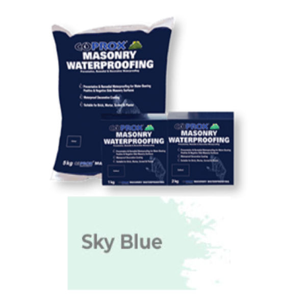 Coprox Masonry Waterproofing Sky Blue 5kg