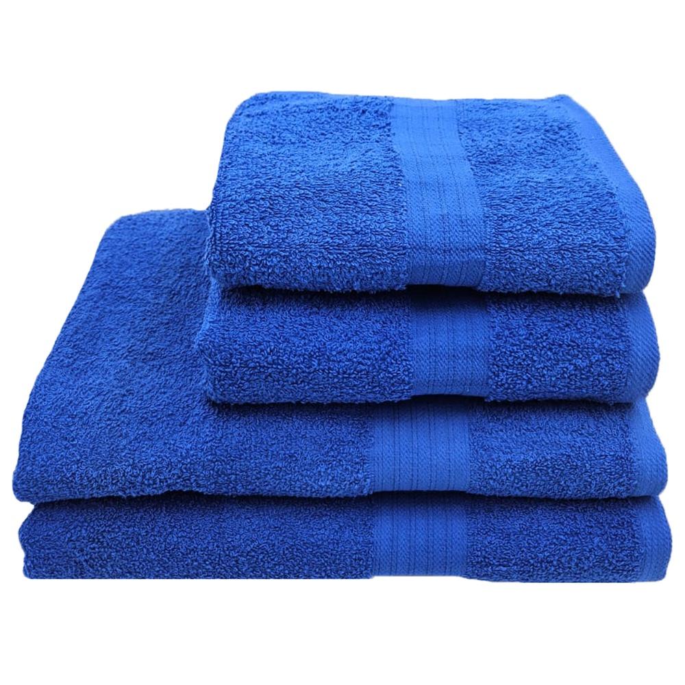 Eqyptian Collection Towel -440gsm -2 Hand Towels, 2 Bath Sheets -Royal ...