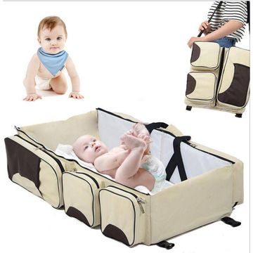 Baby Bed And Bag With Net - Beige