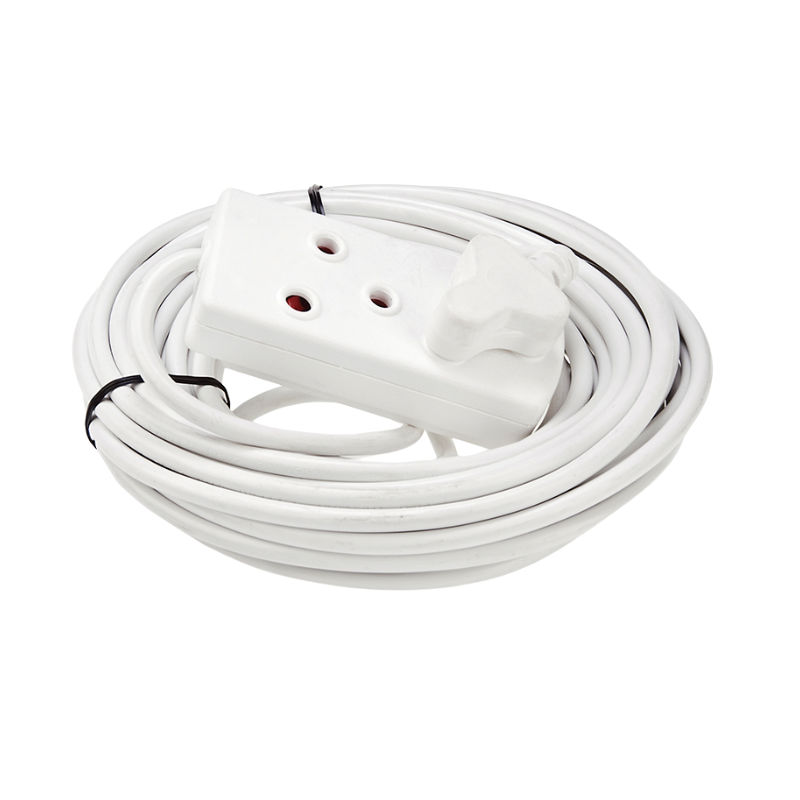 Digitech 16A Electrical Extension Lead 10m White