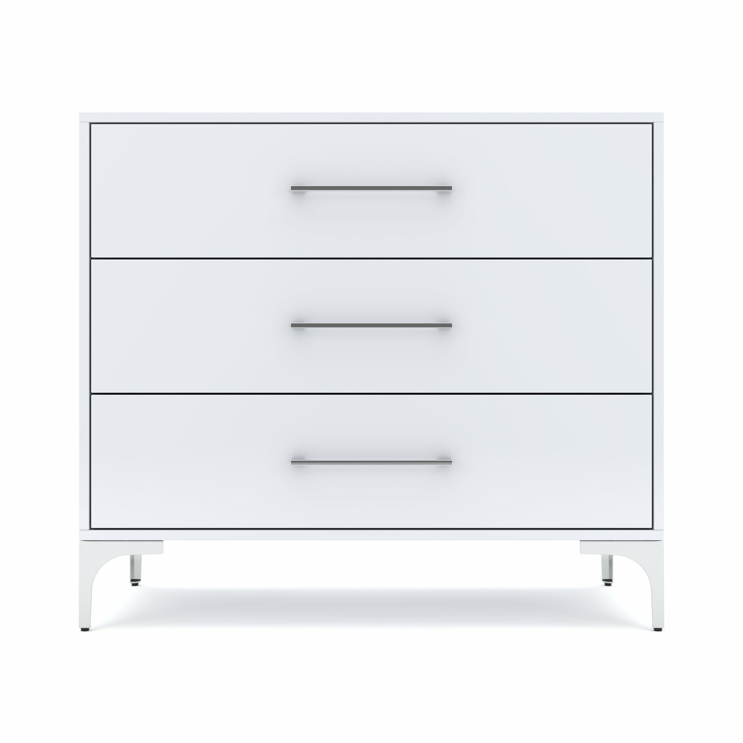 BAM! High Gloss Dressing Table - White