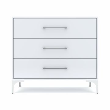 BAM! High Gloss Dressing Table - White