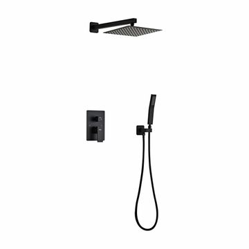 Shower Mixer Set F-A822B-A Black