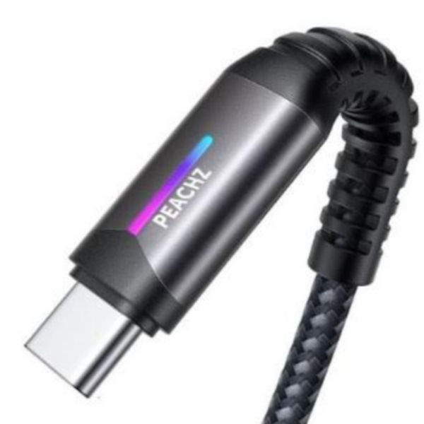 Peachz - 3.2A USB C Cable Fast Charge USB A to USB C Charger Cord for Samsung - 2.0 m