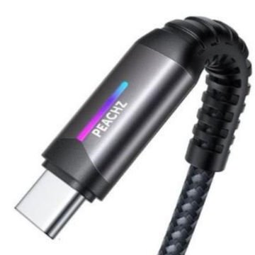 Peachz - 3.2A USB C Cable Fast Charge USB A to USB C Charger Cord for Samsung - 2.0 m