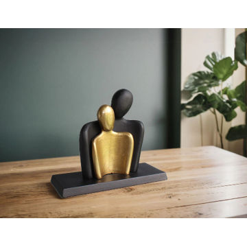 Gold/Black Deco Couple