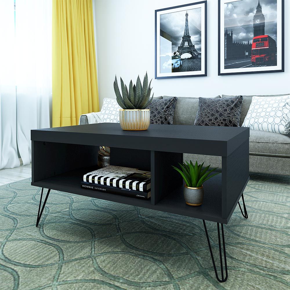 Click Furniture Liberty Coffee Table Black