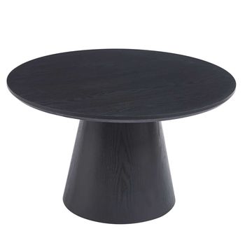 Vividitto - Arati  80cm Round Coffee Table - Black