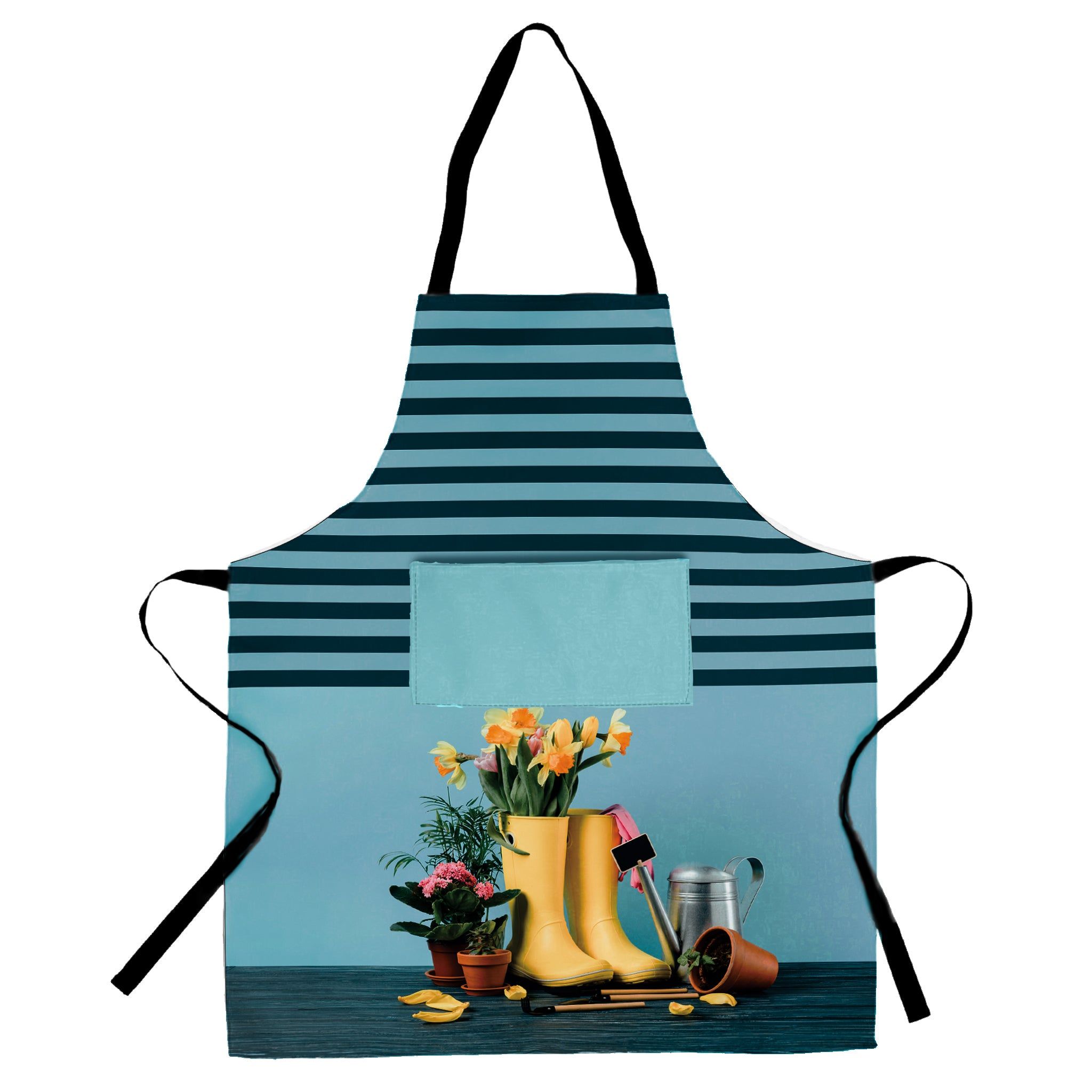 Blue Gardener Medium Length Apron | LEROY MERLIN South Africa