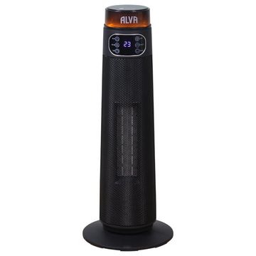 ALVA Electric Tower Fan Heater Light Effect Design LED Display Panel Remote Control Auto Oscillation