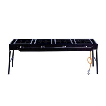 Totai - 4 pot Gas Boiling Table - Foldable