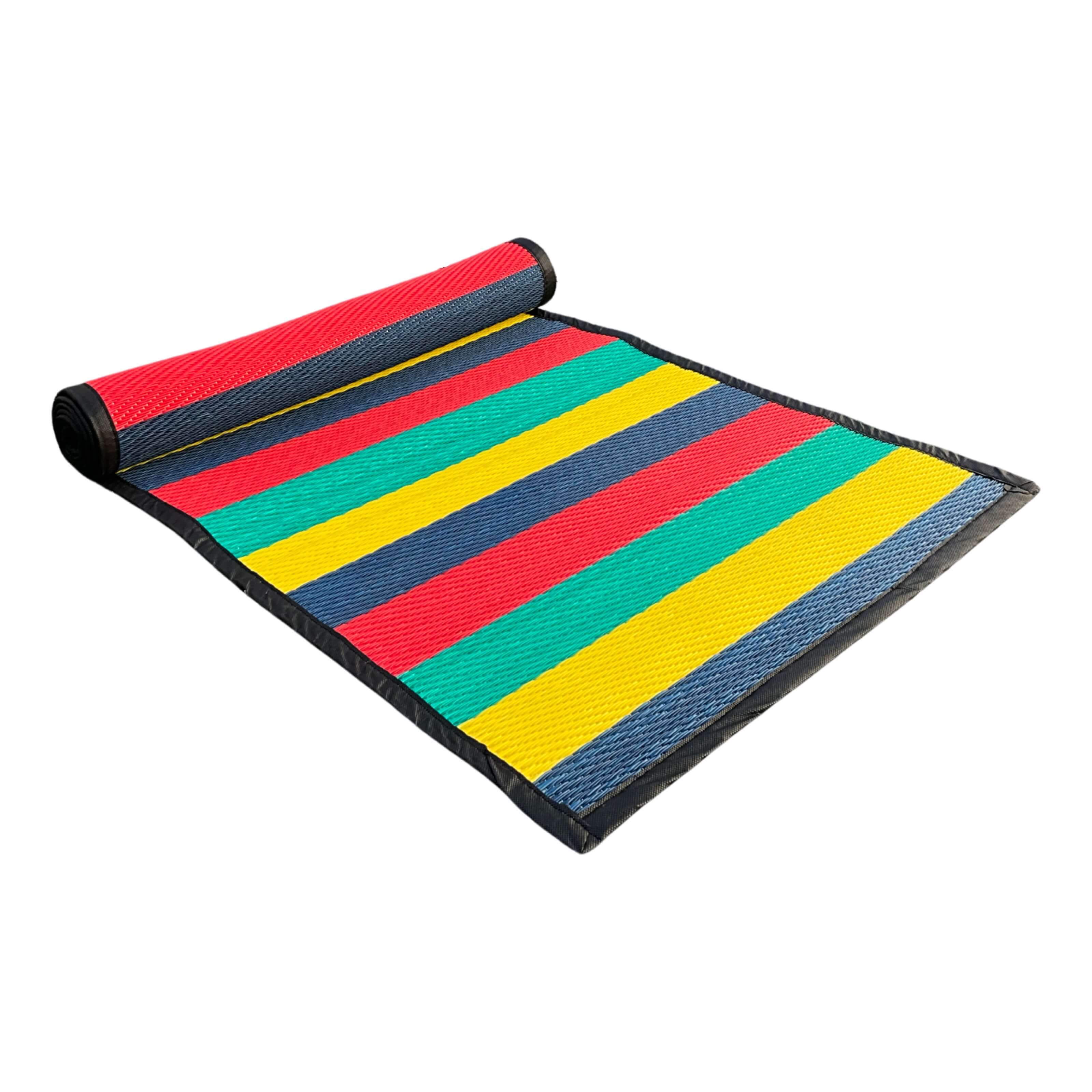 Rug It Up Indoor / Outdoor Runner Rug - Cloudscape Stripes MC - 200 x 60cm