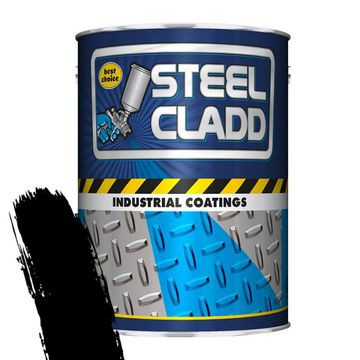 Steel Cladd Quick Dry1L Matt Black