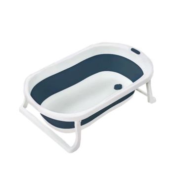 Collapsible Baby Bathtub – Newborn Foldable Bath Tub for Babies & Toddlers