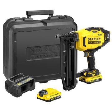 STANLEY FATMAX V20 18V 16 Gauge Finishing Nailer + 2 Batteries + Kitbox | SFMCN616D2K-QW
