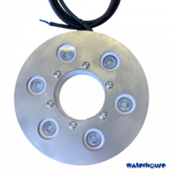 Waterhouse Large Underwater White Ring Light- Ponds  Pools  Fountains
