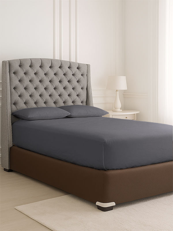 Simply Sleep - Everyday Collection Fitted Sheet - 90GSM - Castlerock - Queen (1pc)