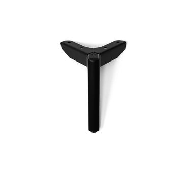 Y Leg, H150mm x 105mm x 105mm, Black (Pack of 4) BY WOODLY