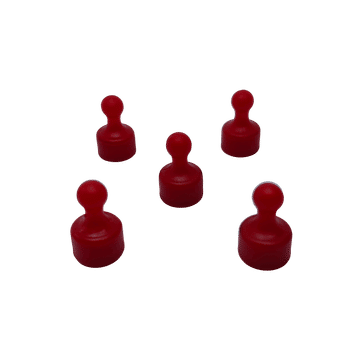 12mm Skittle - Red - 5 Pack