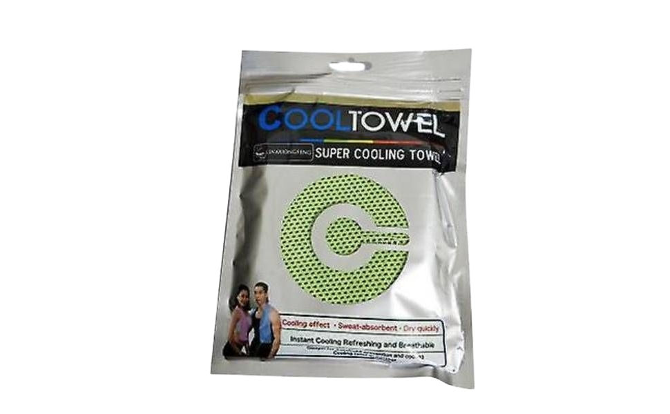 Sports Hiking Camping Cooling Towel (Lime)