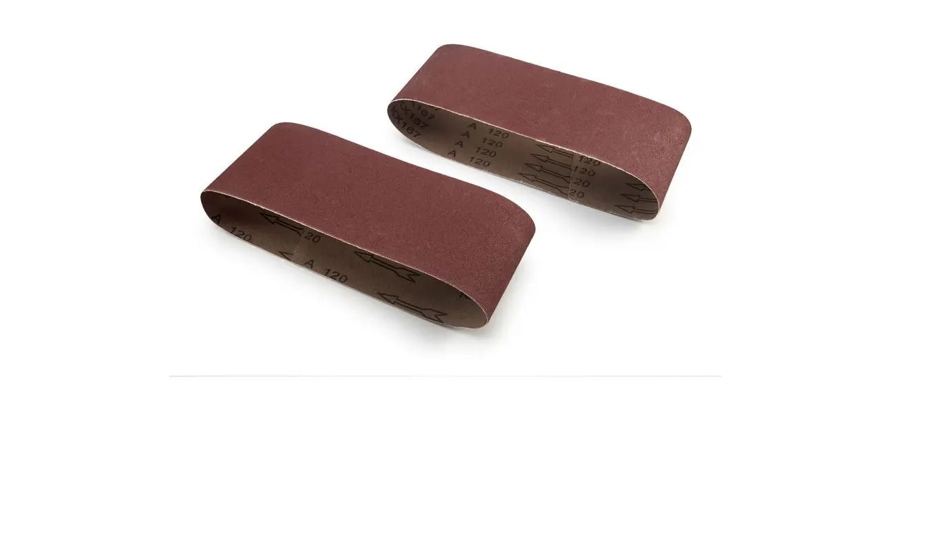 Sanding Belt, 100mm x 610mm, P120, 2 Pieces (3 pack)BY WOODLY