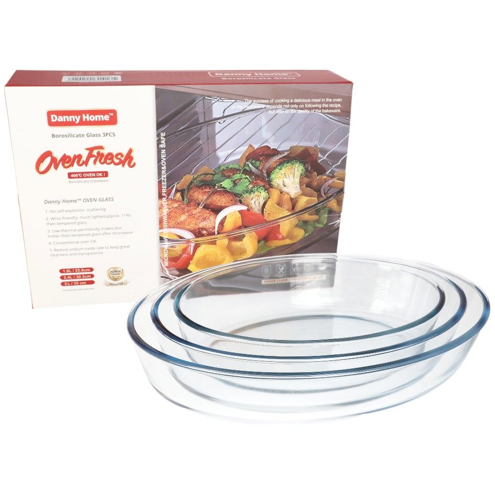 Danny Home Baking Tray Pans 3 pieces