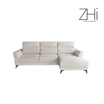 White Corner Sofa