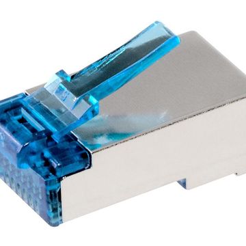 Cat6 Rj45 High Quality Shielded Connector - Blue