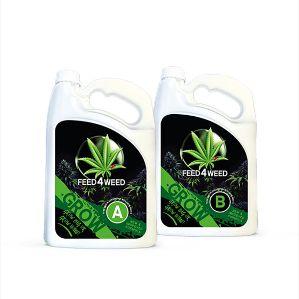 Feed 4 Weed - Cannabis Grow Fertilzer - Grow A 5L + Grow B 5L