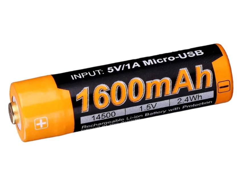 Fenix ARB-L14-1600U 1600mah 14500 battery