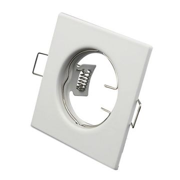 White Downlight Square 75x75mm