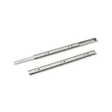 Runner, 27mm Single Extension Ball Bearing, 450mm, H27, 10kg (10 Pack)BY WOODLYCapacity, 2 Pieces