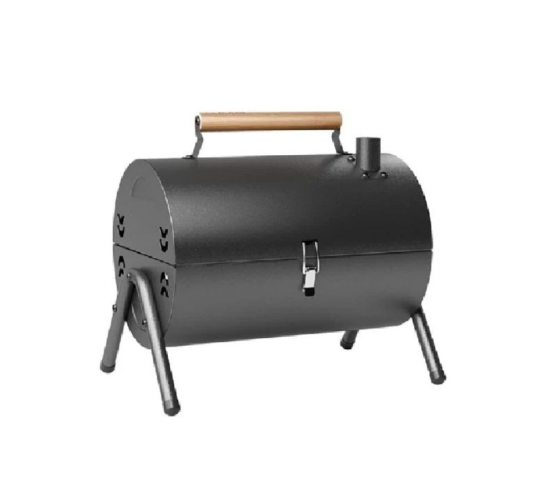 Barrel-Style Portable Braai Stand