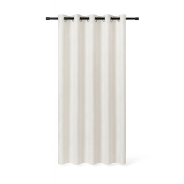 Danny Home Cozy Style Blackout Window Curtain 130cm - White
