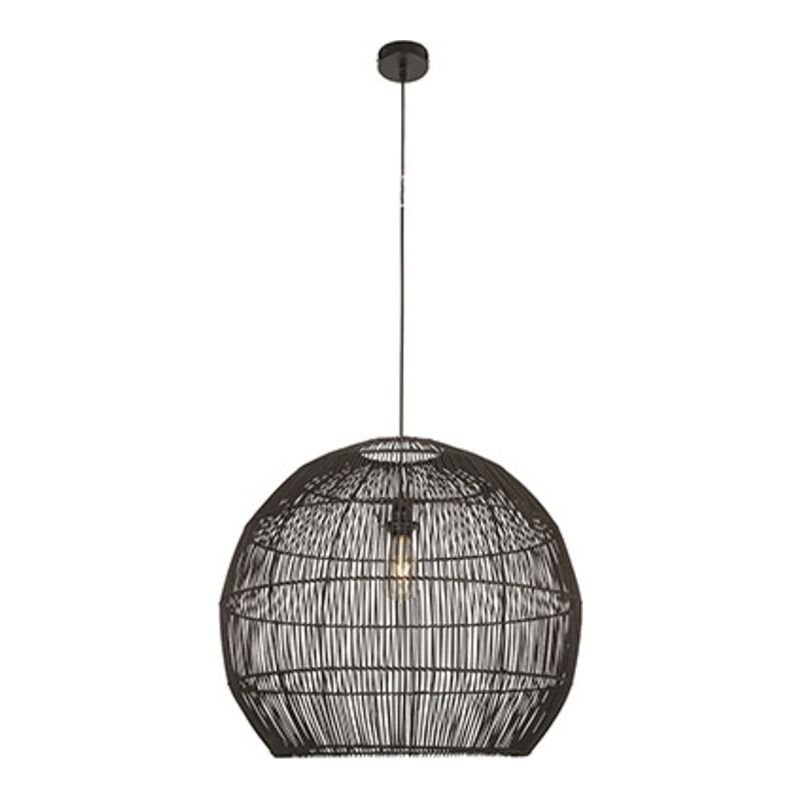 Erna 600 Pendant Woven Rattan E27 1x60w